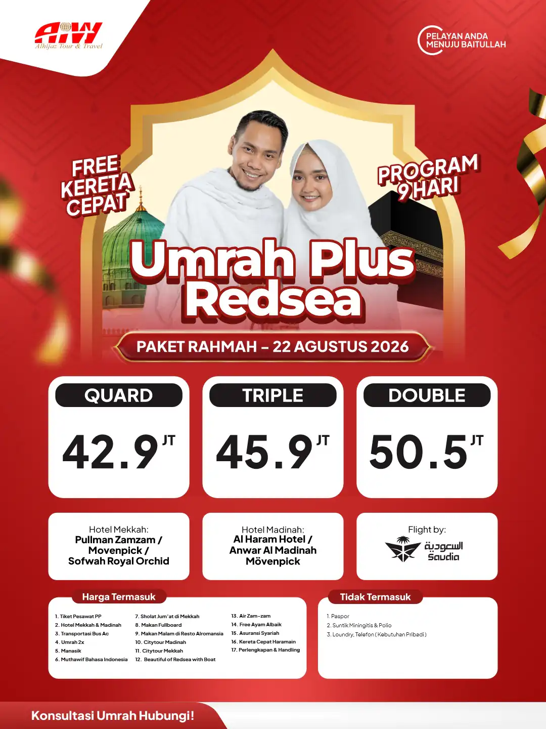 Brosur Umroh Plus Redsea Bintang 5